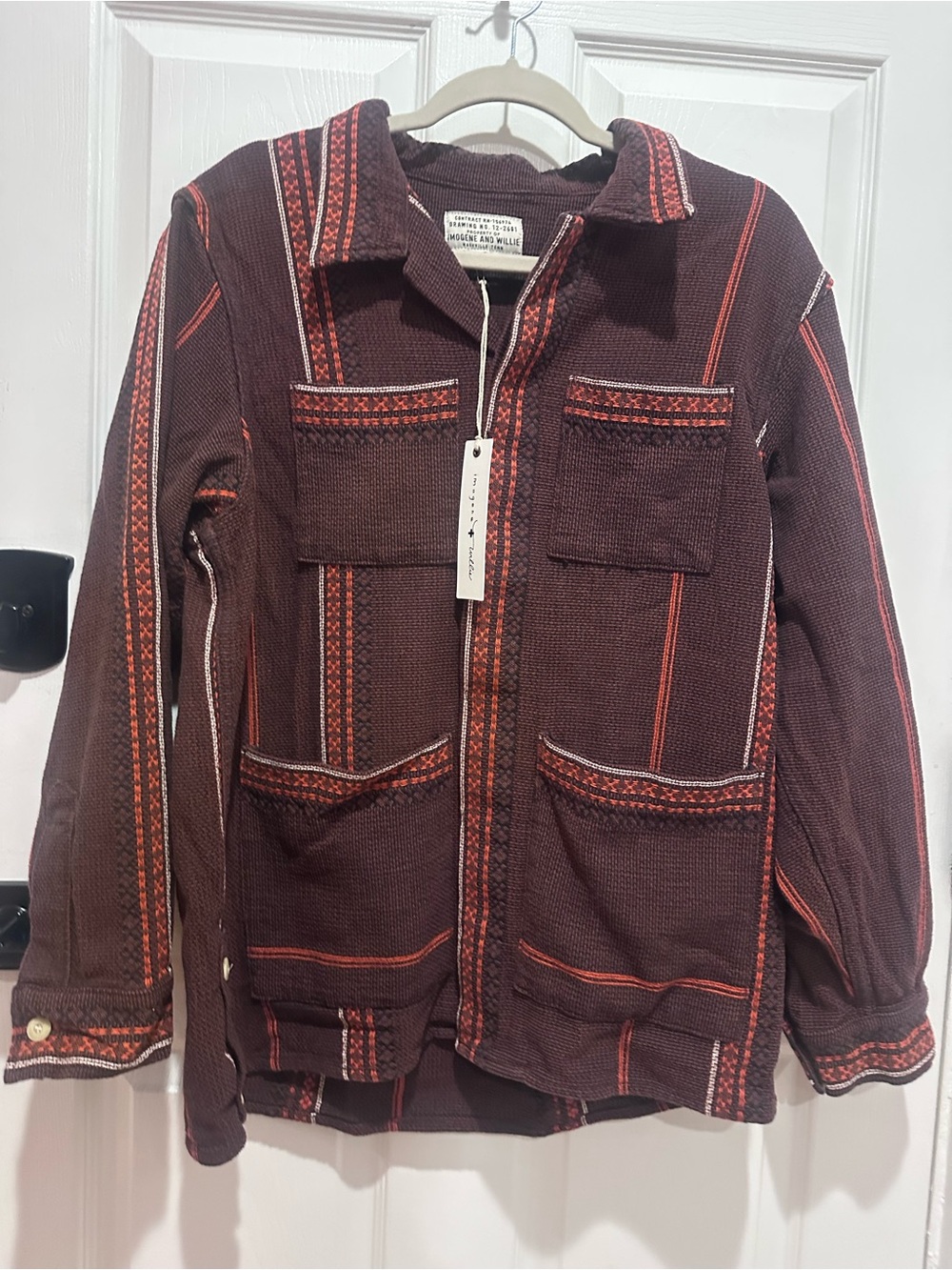 imogene + willie lagos woven border jacket - Picture 6 of 15